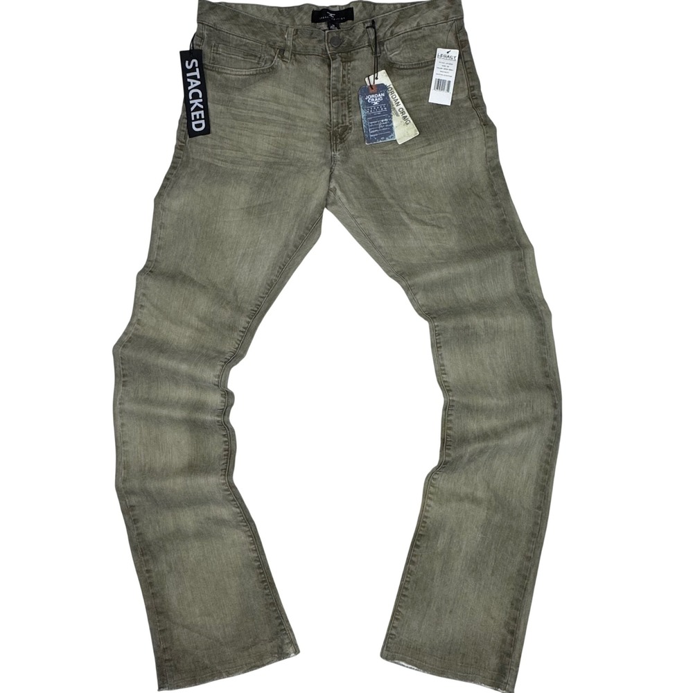 Jordan Craig Martin Ultimate Punk Skinny Stacked Jeans Streetwear Mens 38x38